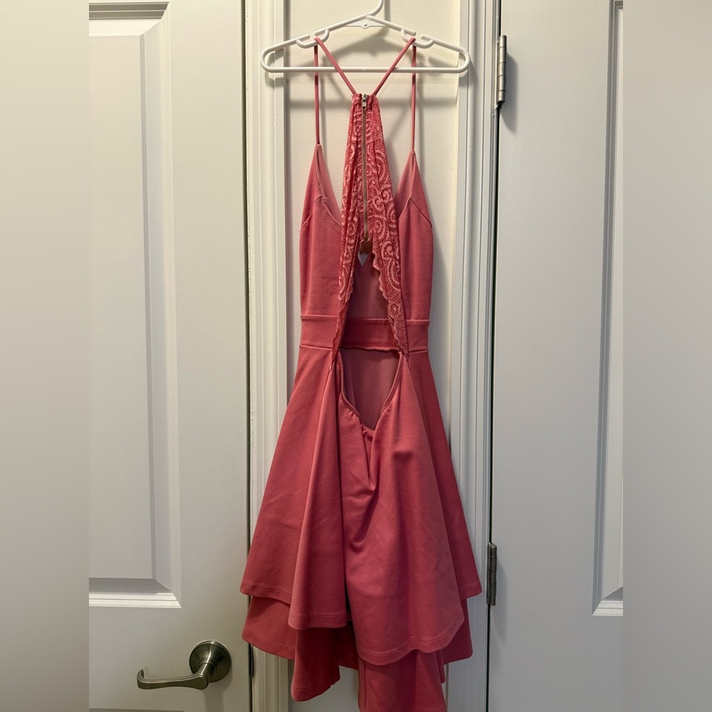 Pink/Salmon color Windsor Dress - Picture 2 of 4